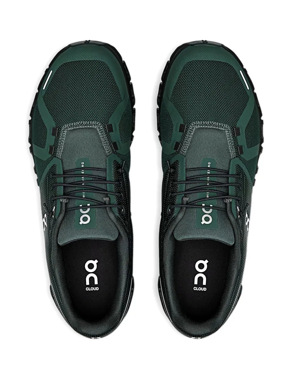 On Cloud 6 "Dark Green" sneakers