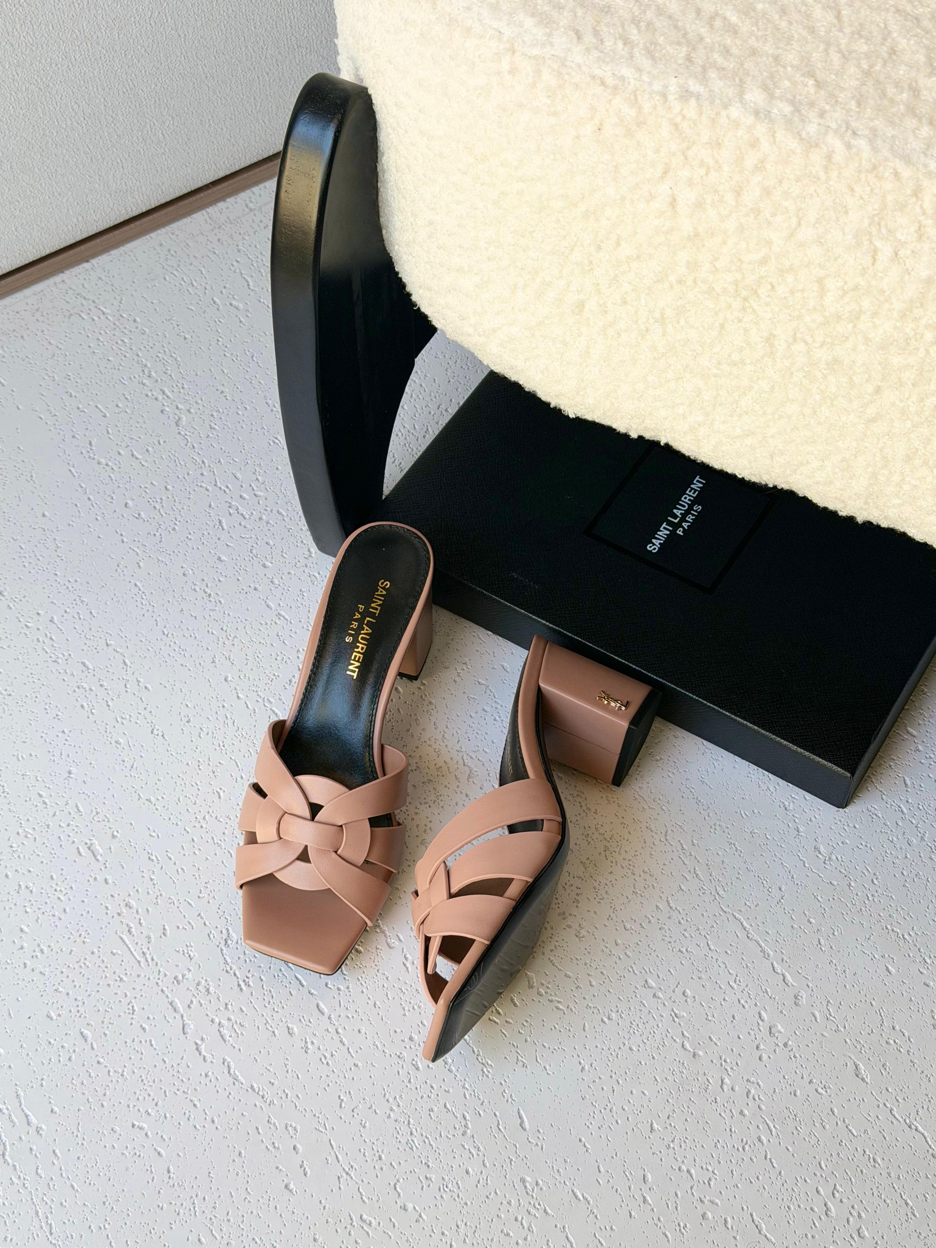 Saint Laurent Tribute Sandals