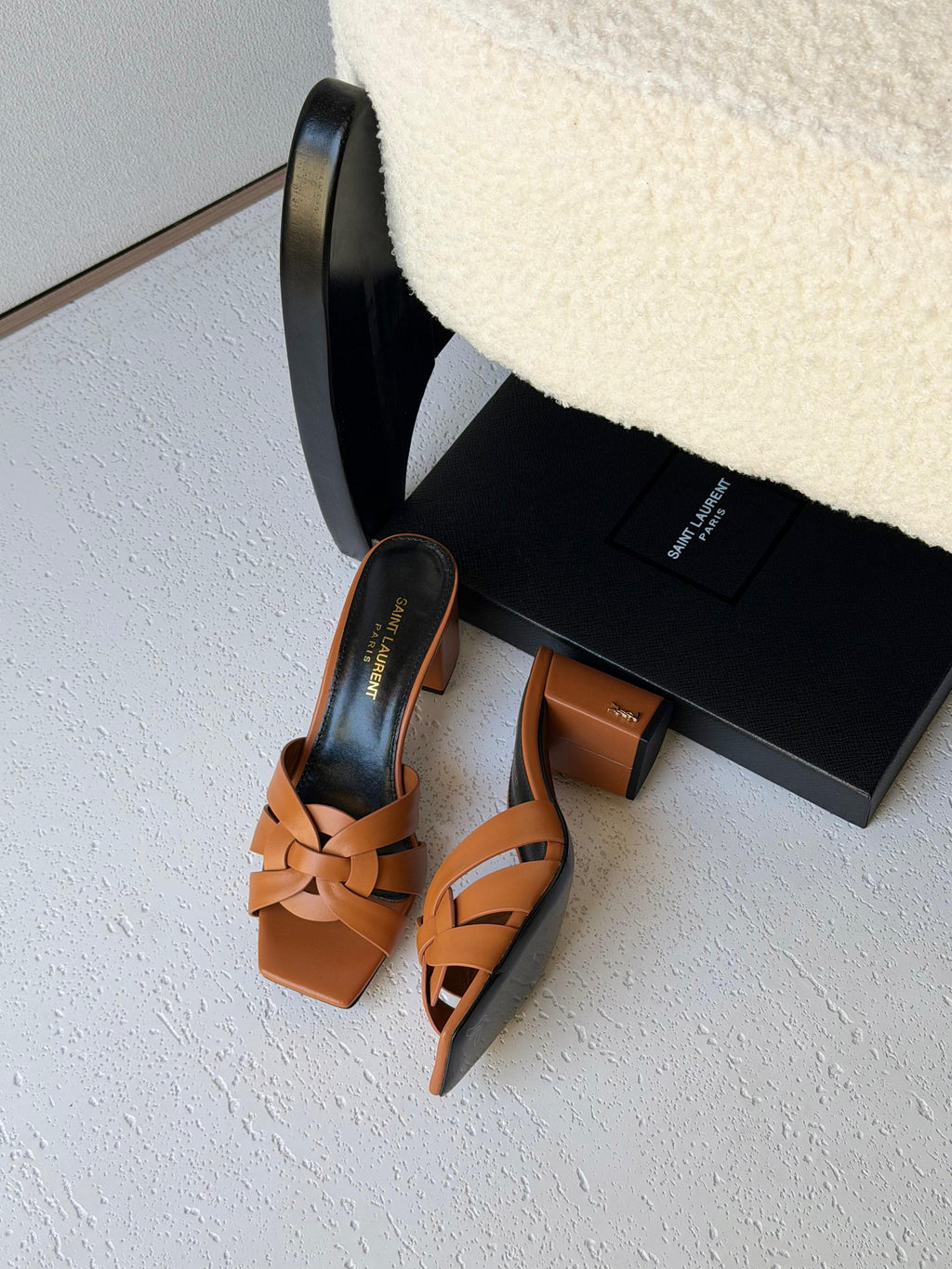 Saint Laurent Tribute Sandals