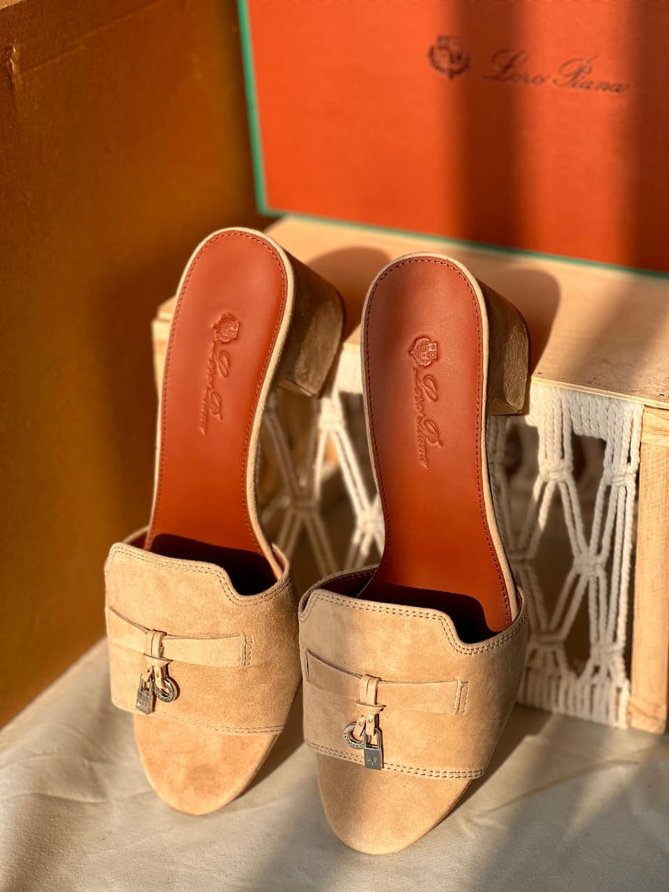 LORO PIANA Summer Charms Sandal