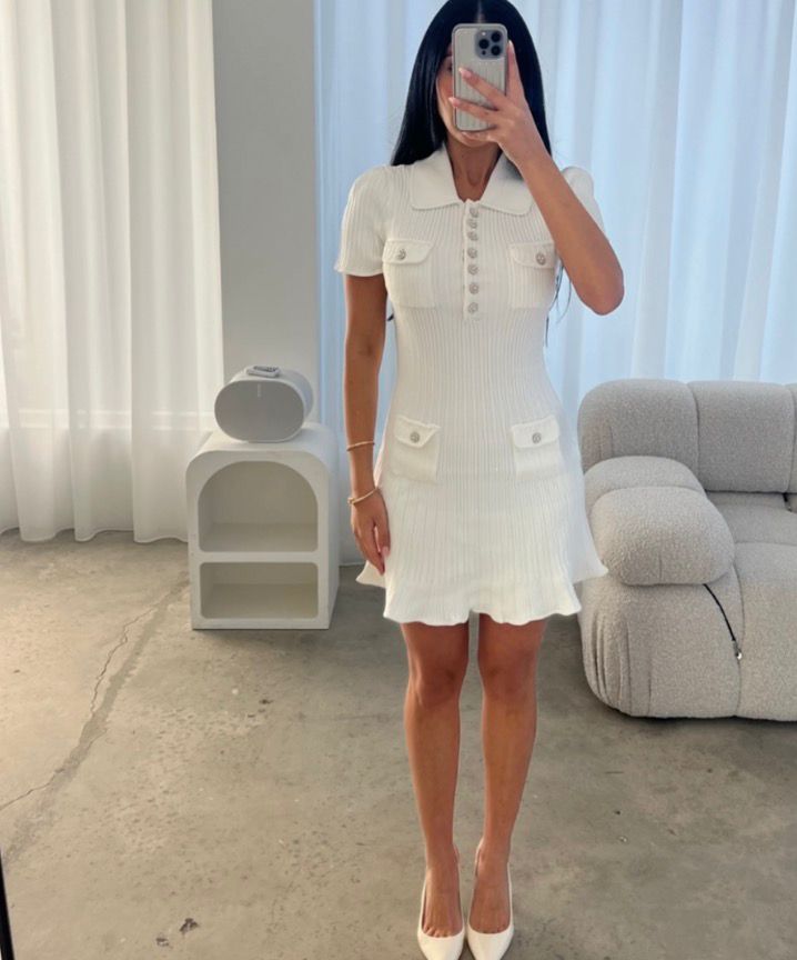 SANDRO Black Dory Mini Dress