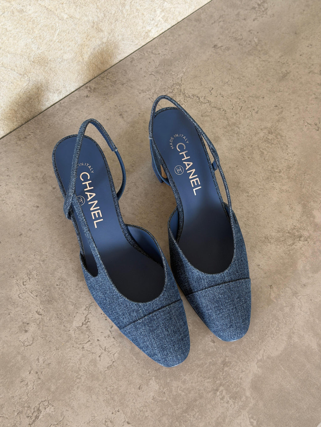 Chanel Heeled Slingbacks