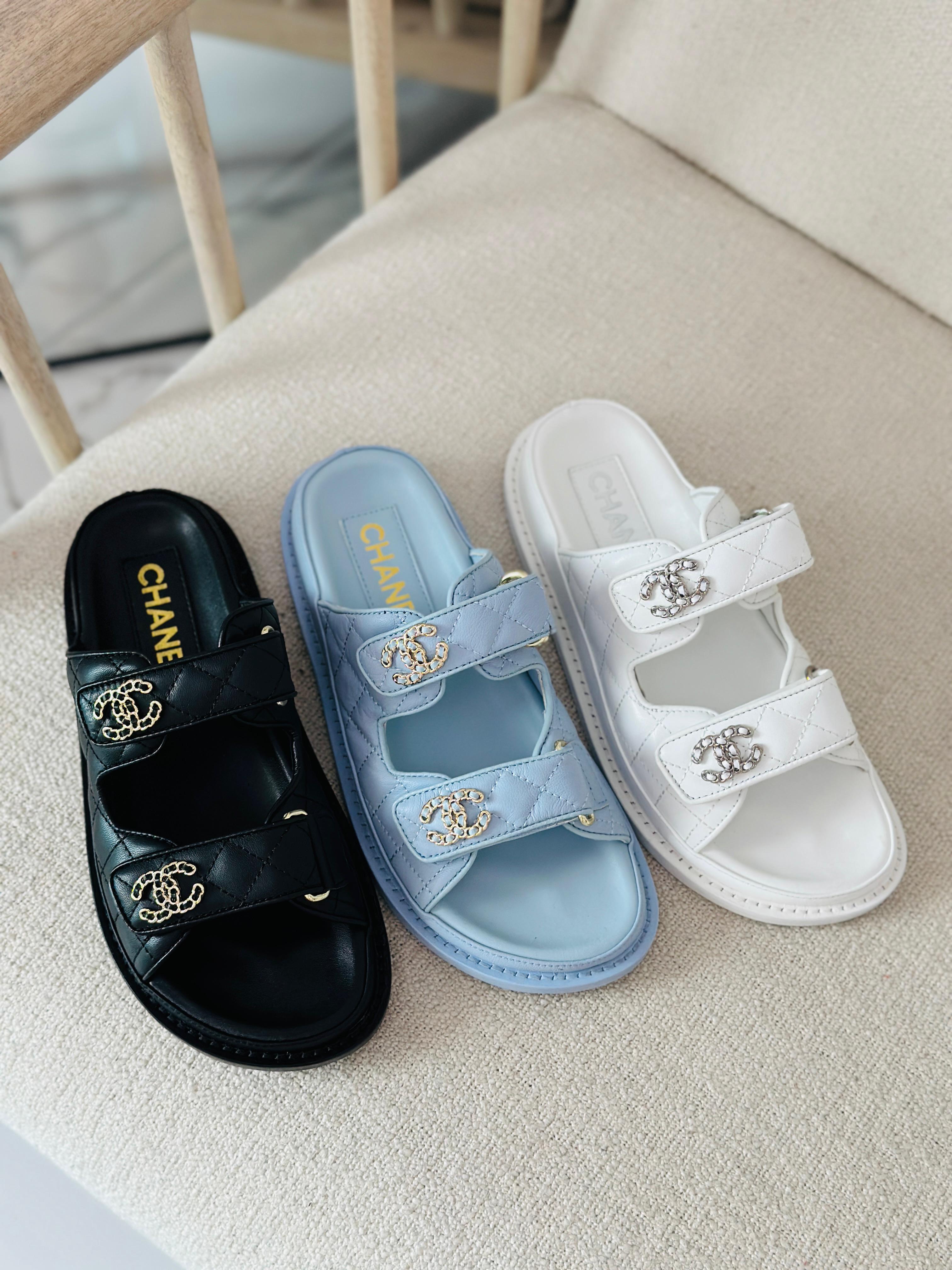 Chanel Lambskin sandals