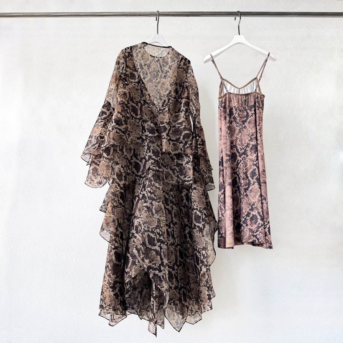 Zimmermann HYPNOTIC CASCADING MAXI DRESS