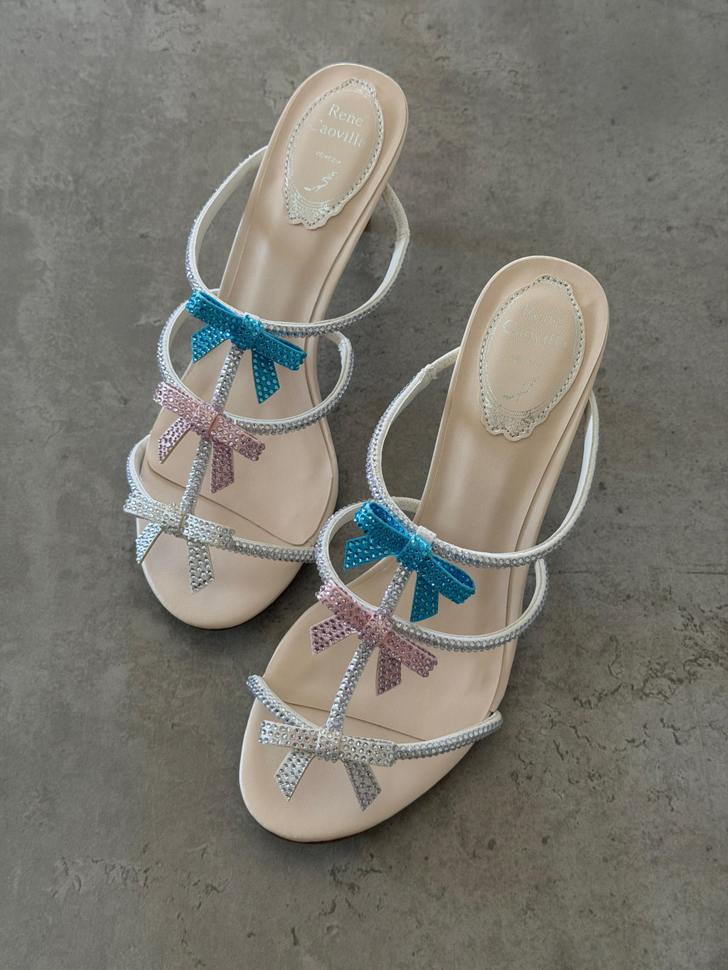 René Caovilla 105mm Caterina Sandals