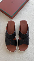 Loro Piana Palm Walk Sandal Ostrich Leather