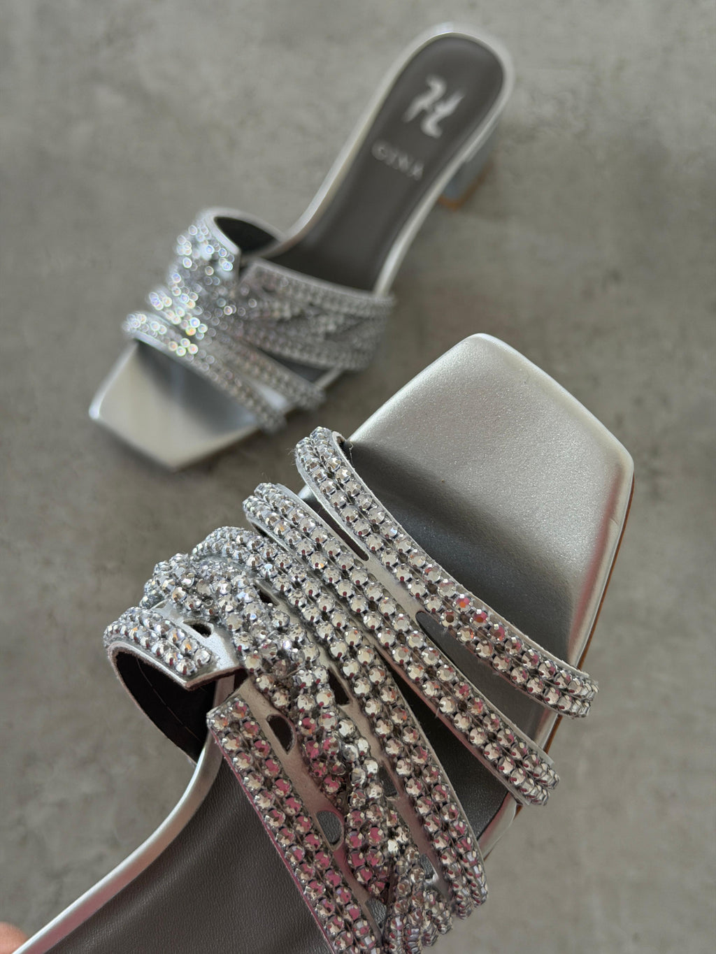 Gina Mesh Sandals
