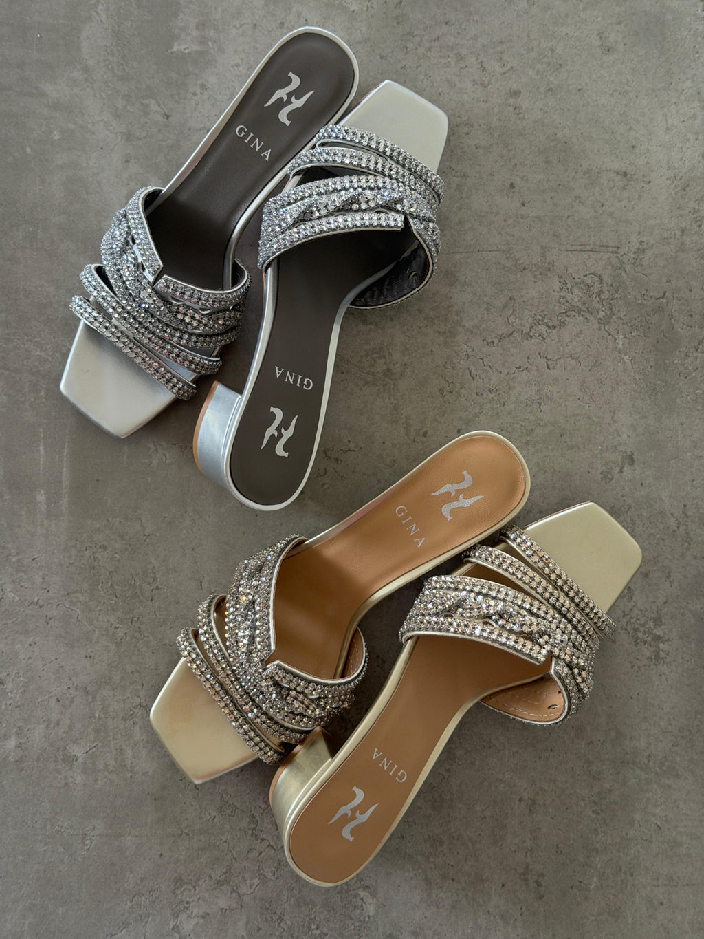 Gina Mesh Sandals