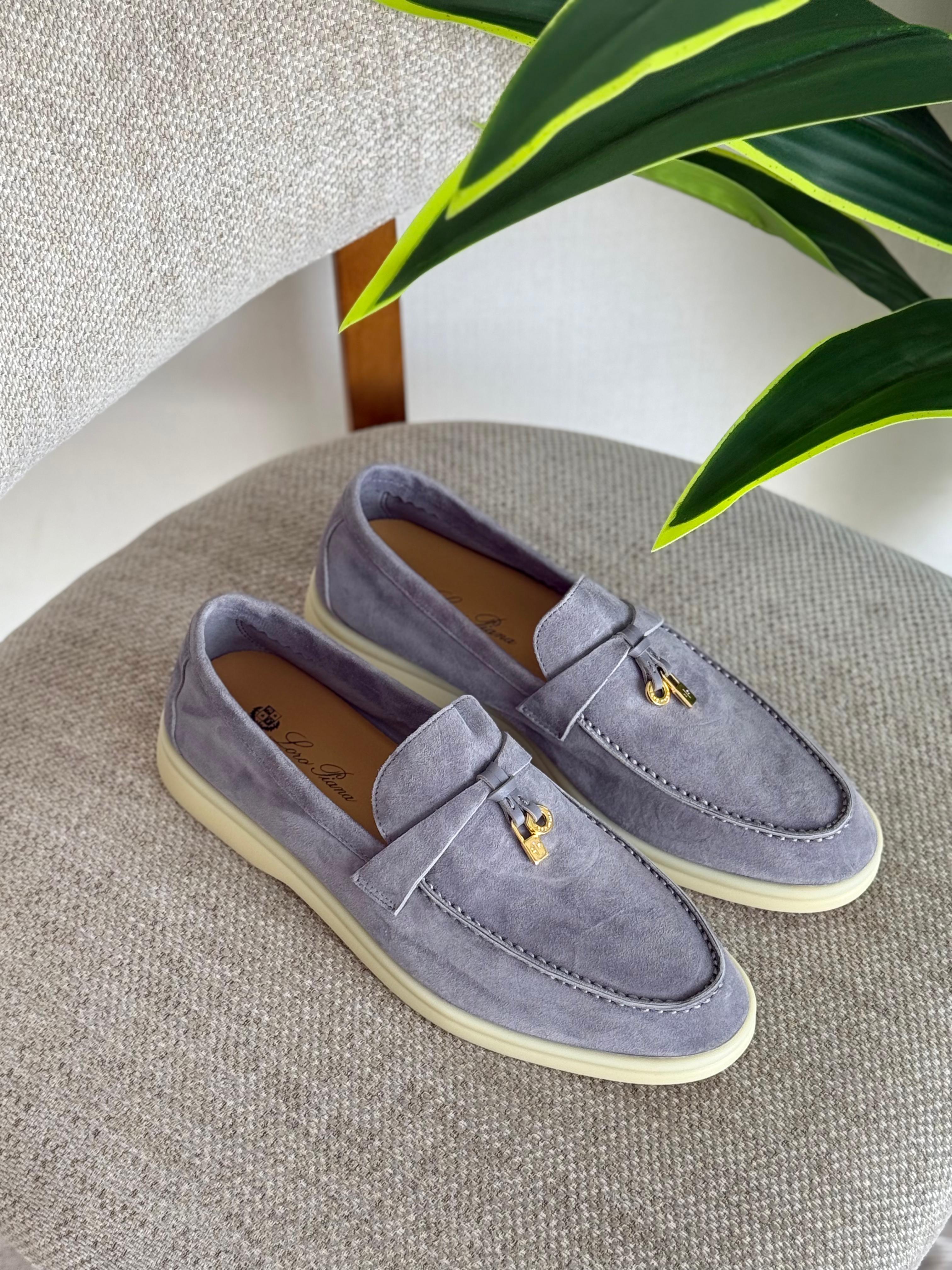 LORO PIANA Summer Charms Walk Loafers