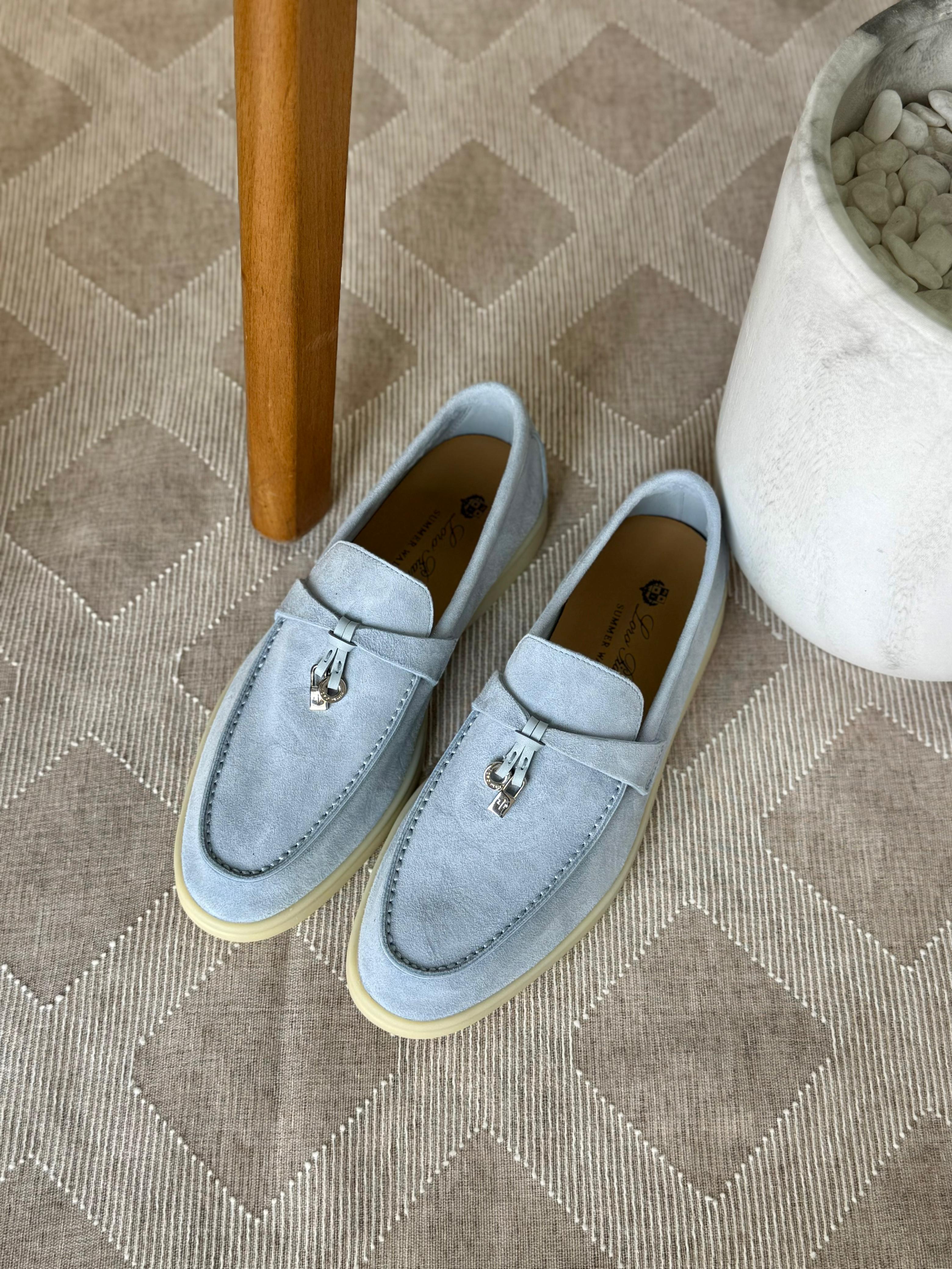 LORO PIANA Summer Charms Walk Loafers
