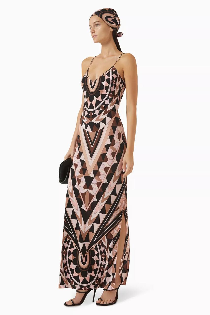 Buy Pucci Pink Printed Dress