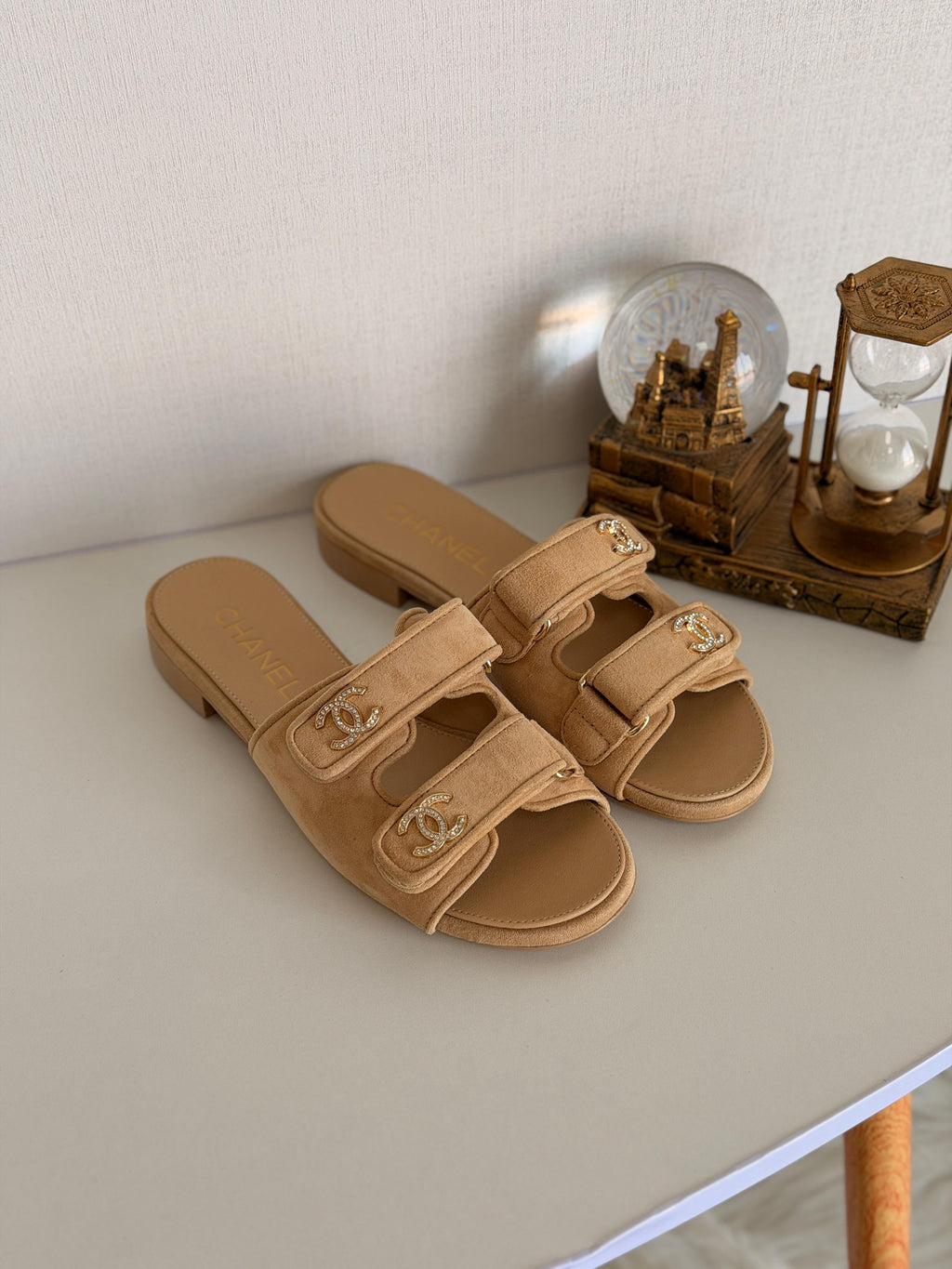 Chanel Mules - Suede kidskin.