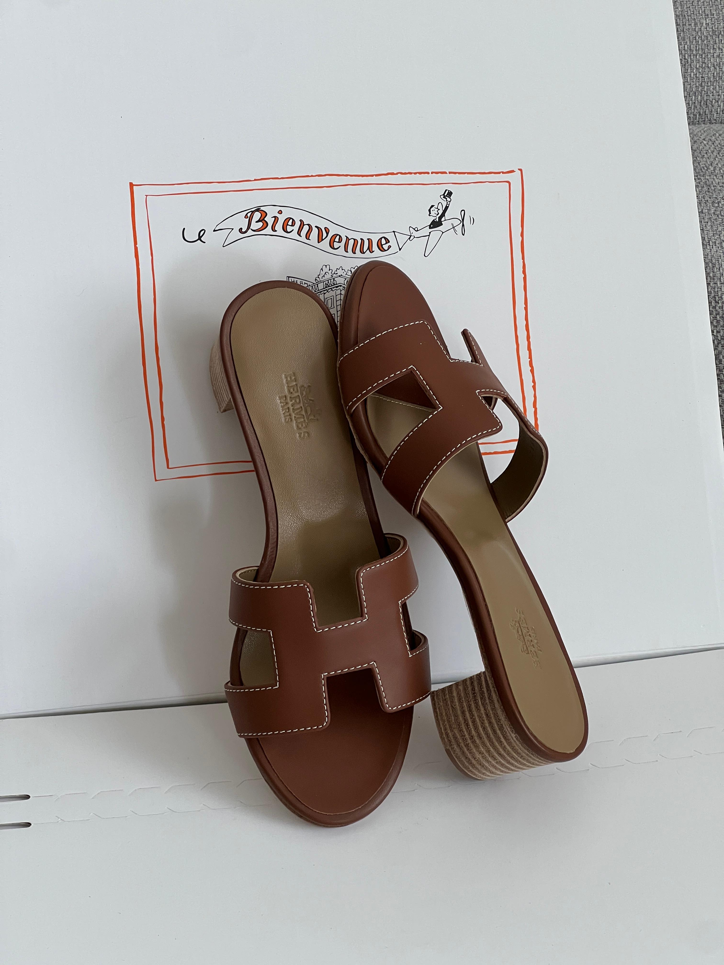 Hermes Oran Sandals