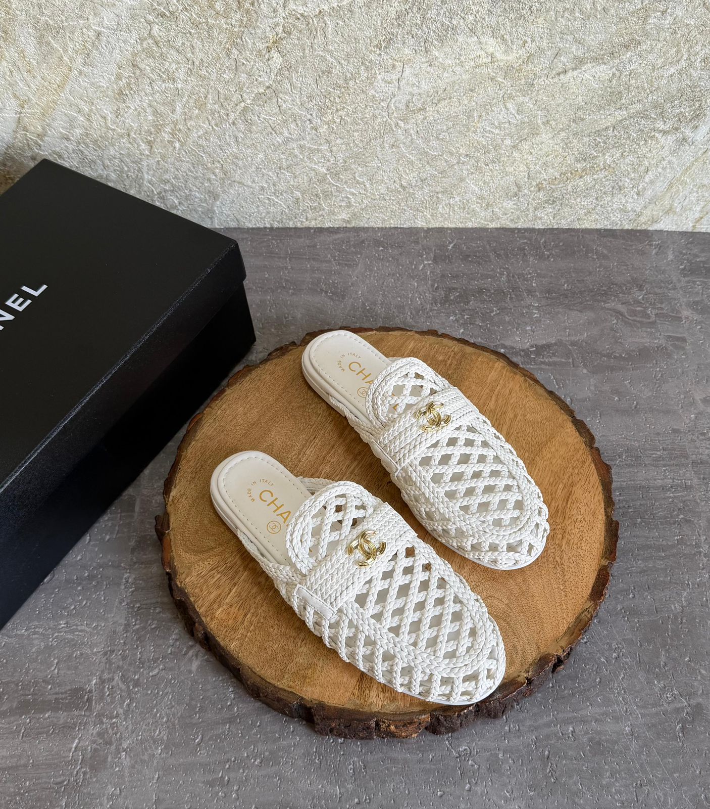 Chanel Crochet Mule