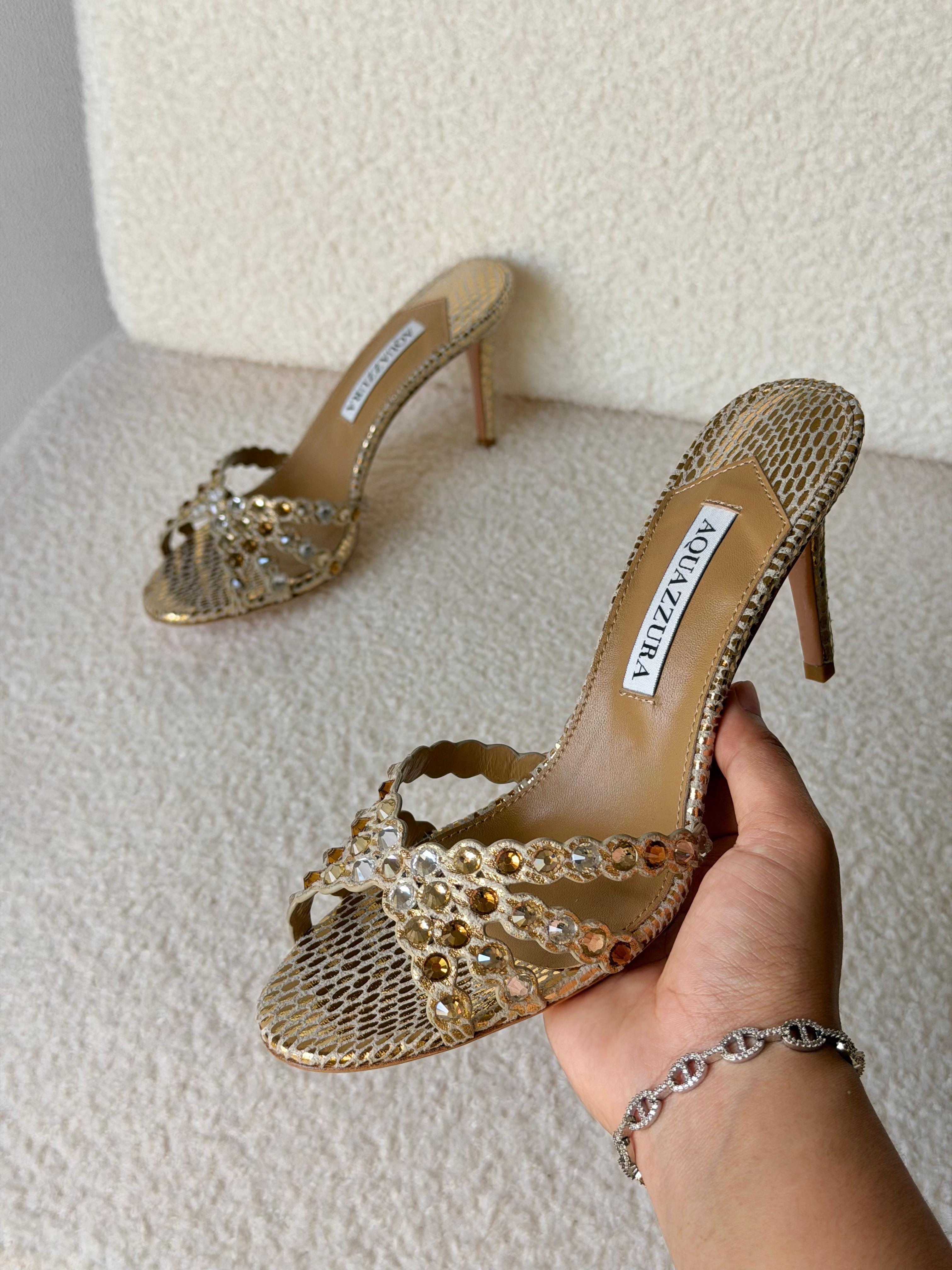 Aquazzura Tequila 75 mules