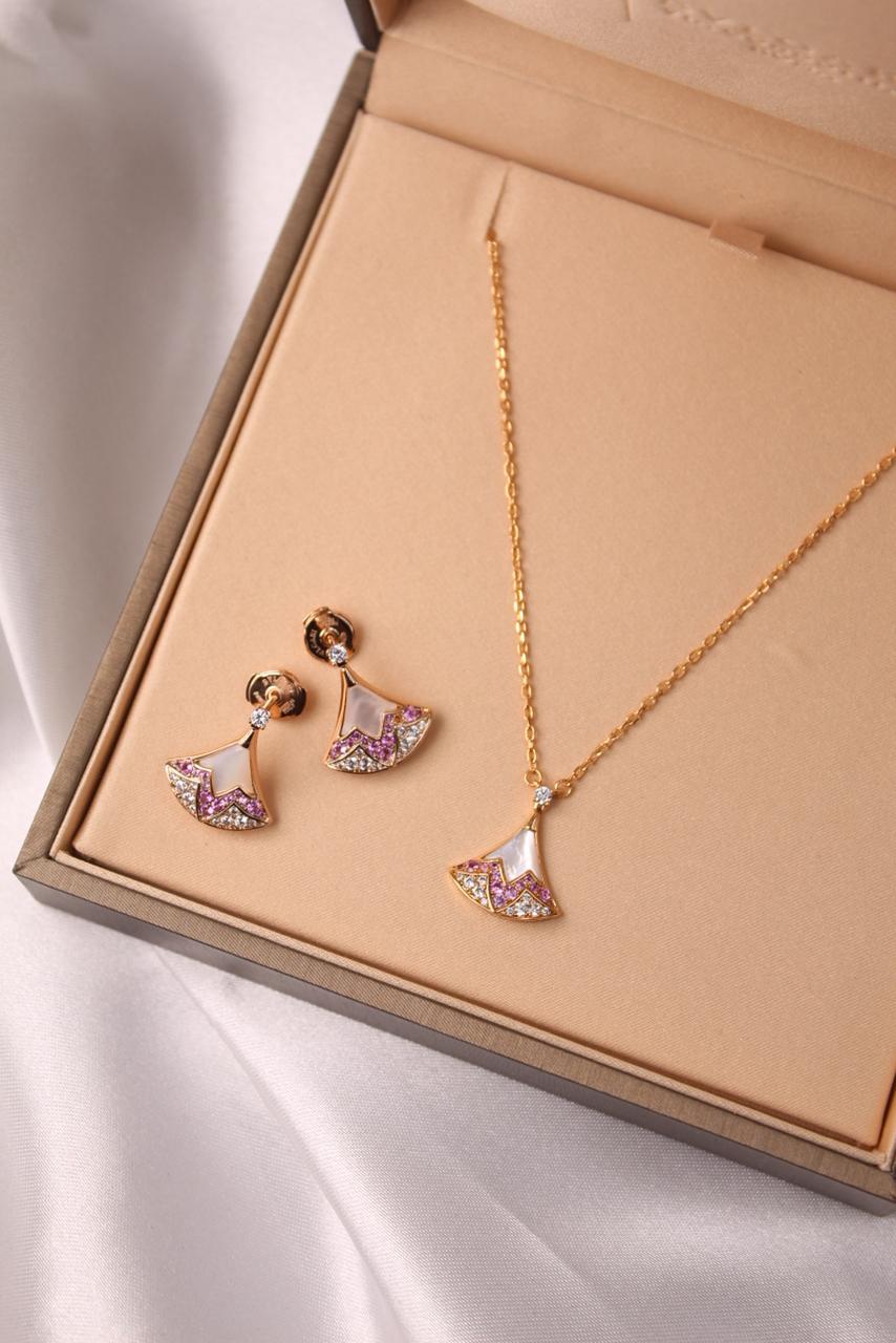 BVLGARI Special edition Divas' Dream Necklace & Earings