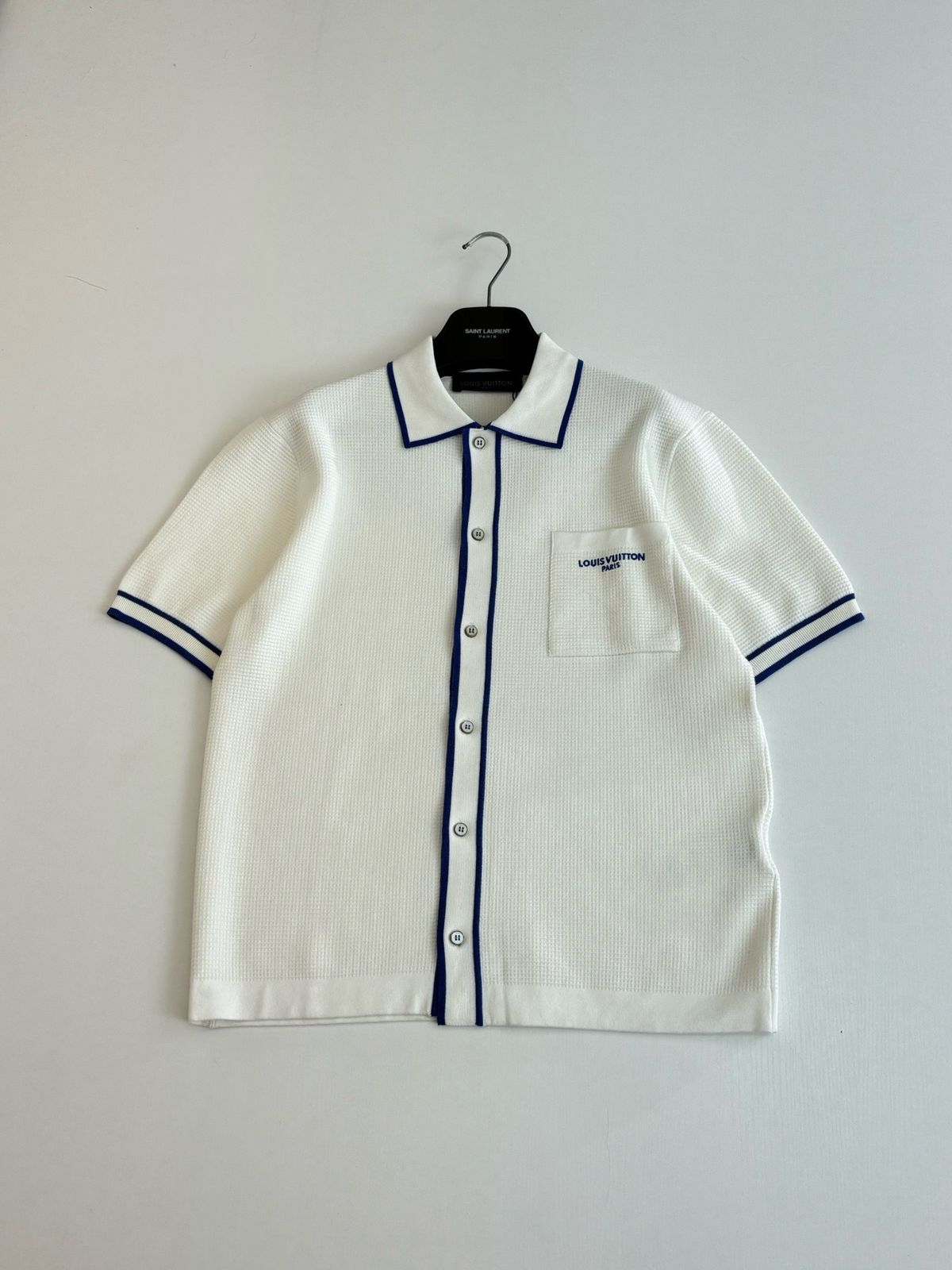 Louis Vuitton Waffle Signature Short-Sleeved Shirt