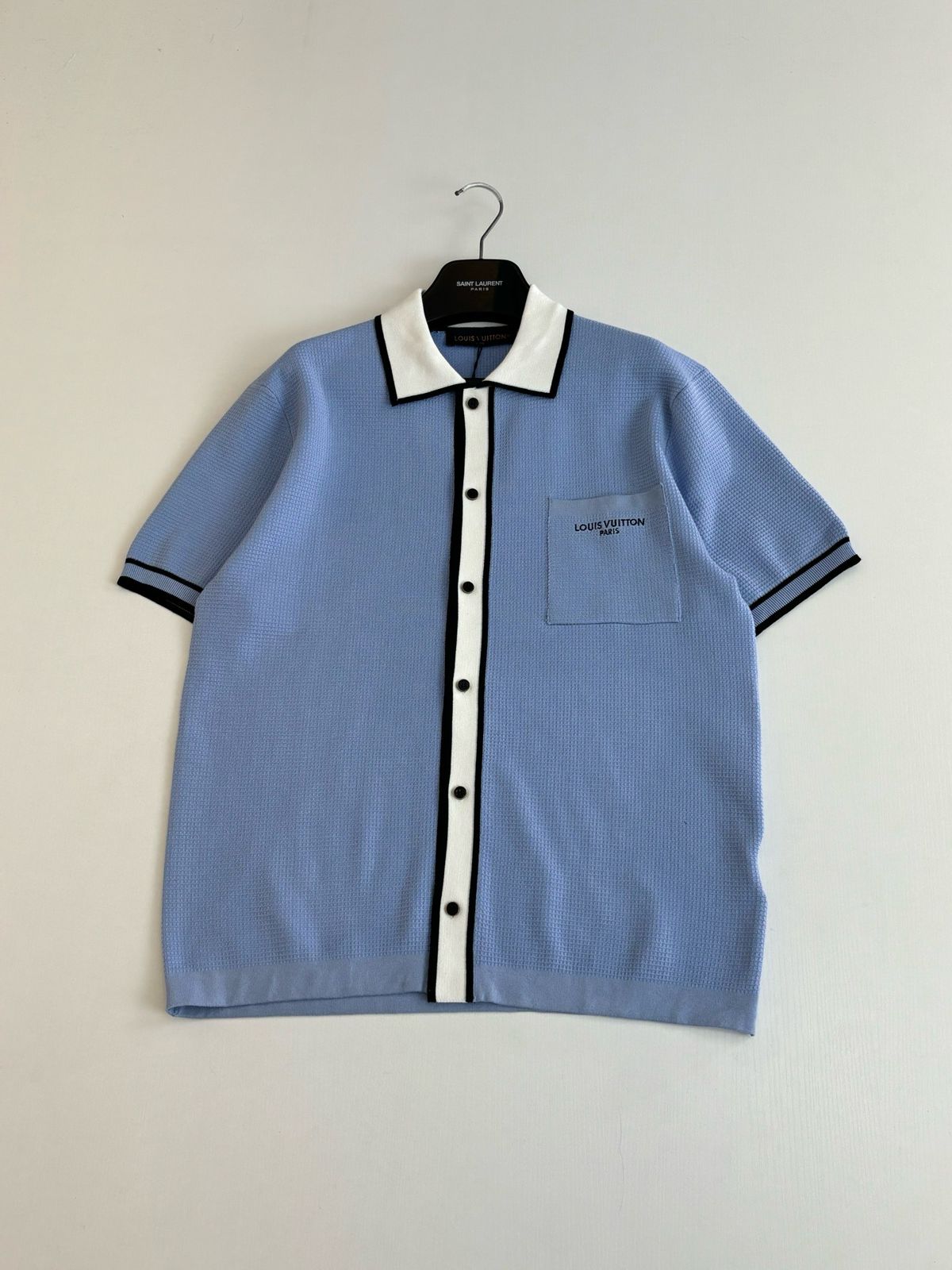 Louis Vuitton Waffle Signature Short-Sleeved Shirt