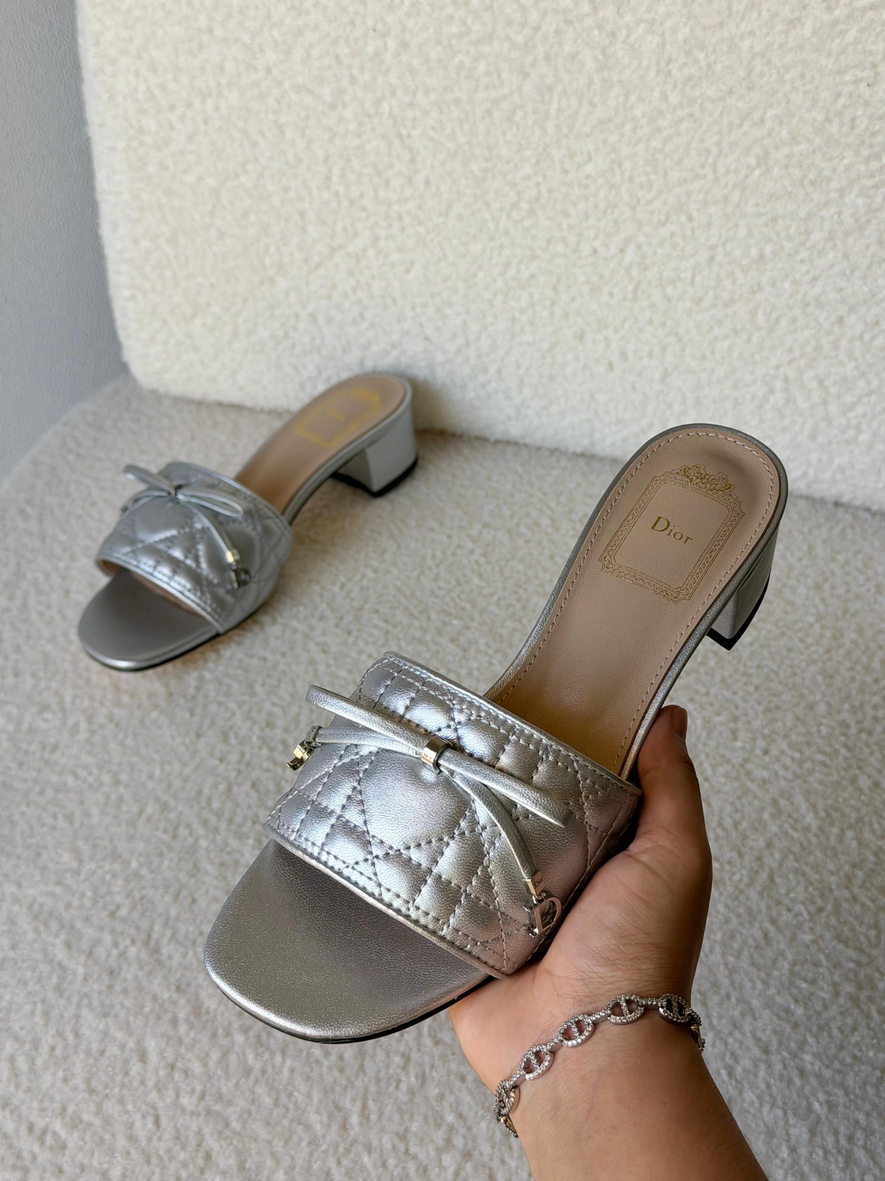 Dior Cannage sandals
