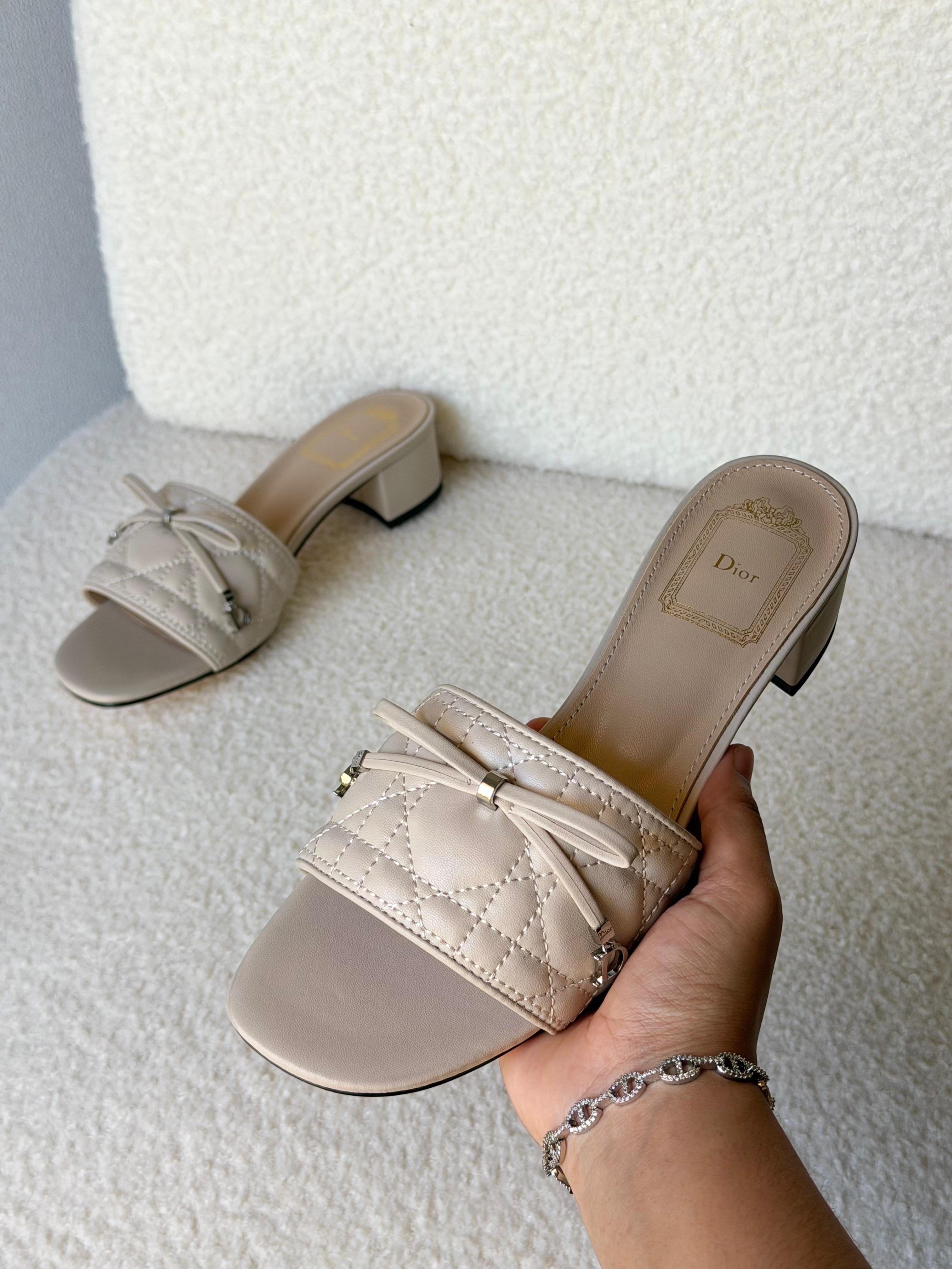 Dior Cannage sandals