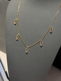 MESSIKA MOVE UNO PAVÉ DROP PENDANT CHOKER