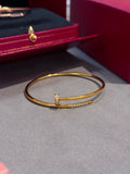 Cartier just un clou New Bangle with Stone.