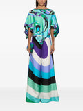 PUCCI Orchidee-print Blouse | Green