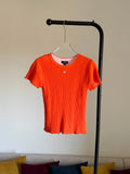 Chanel CC logo short sleeved shirt
