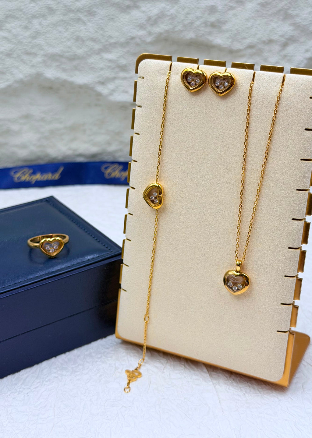 Buy Chopard Gold Happy Diamonds set