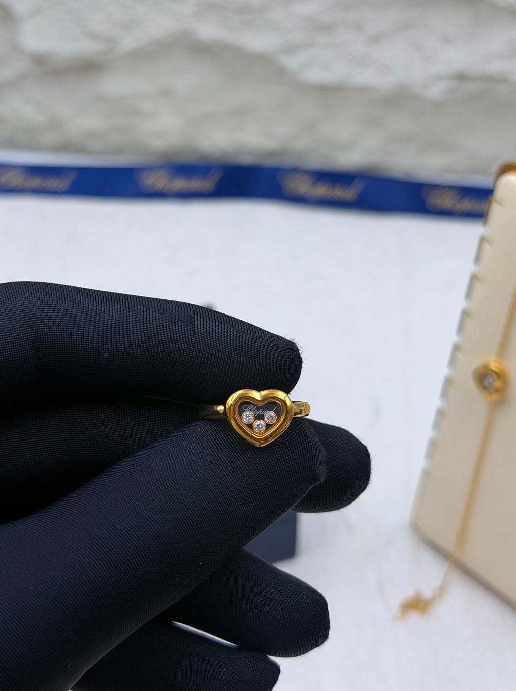 Buy Chopard Gold Happy Diamonds set