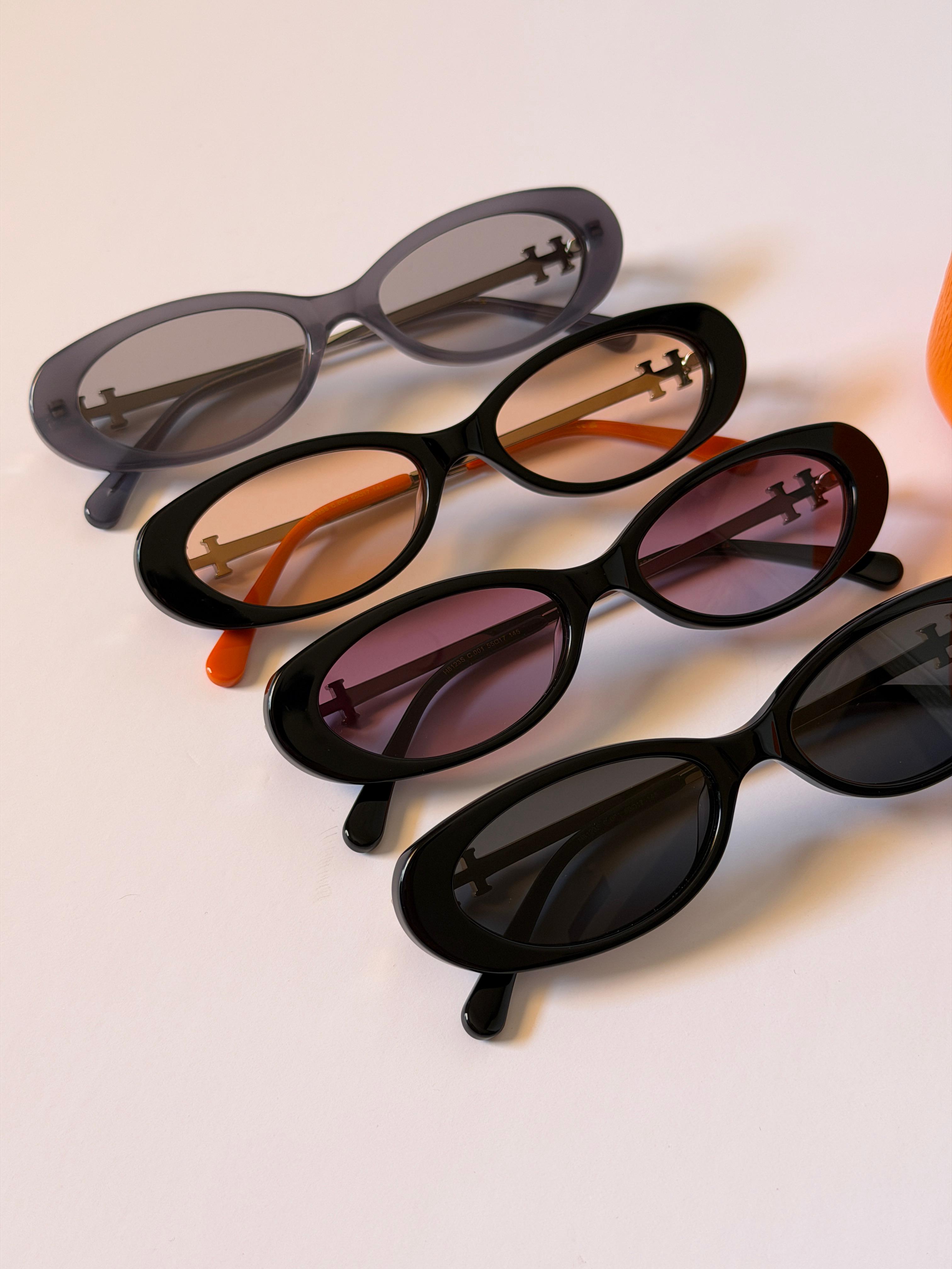 Hermes Oval Sunglasses