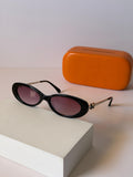 Hermes Oval Sunglasses