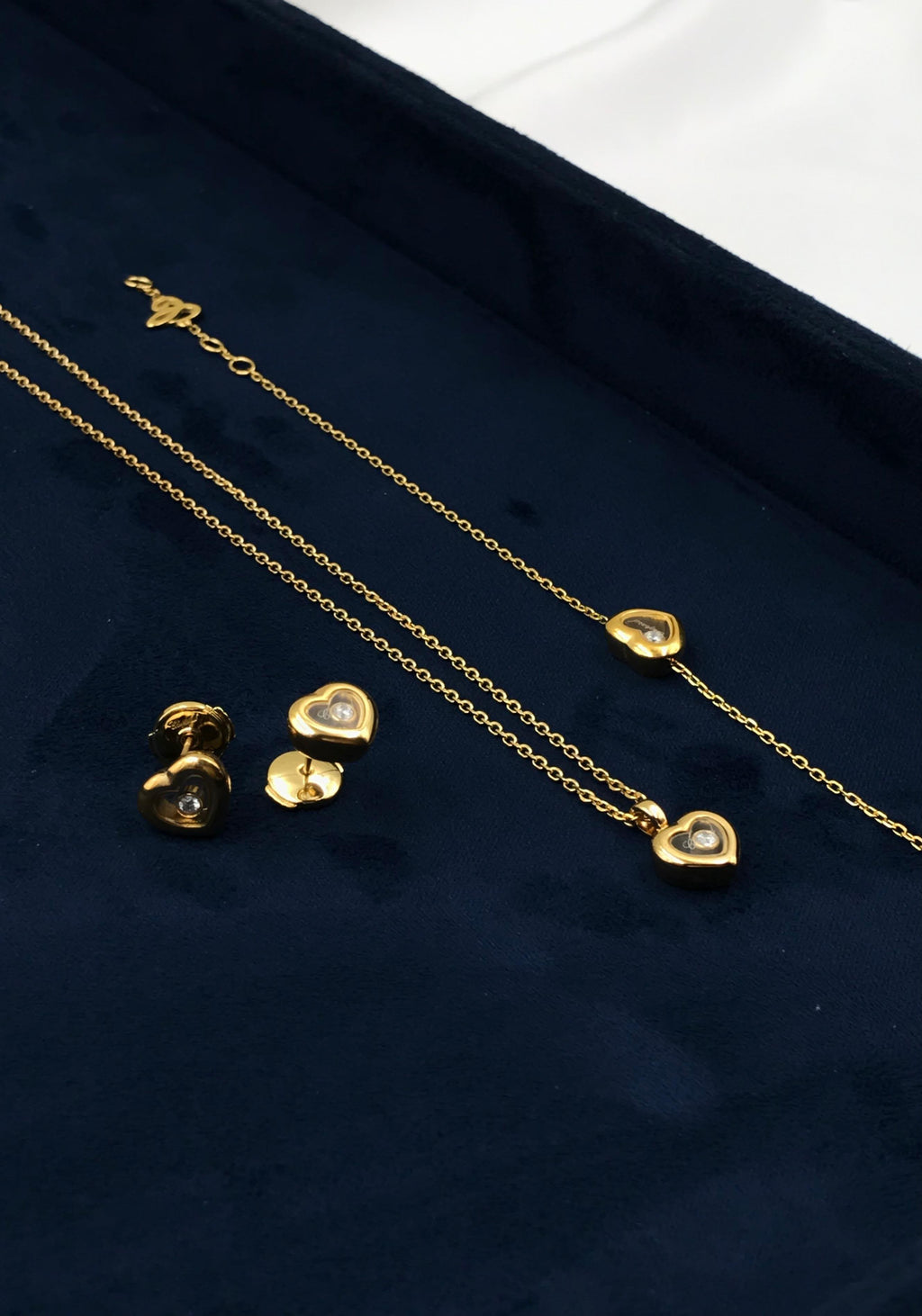 Buy Chopard Gold Happy Diamonds set
