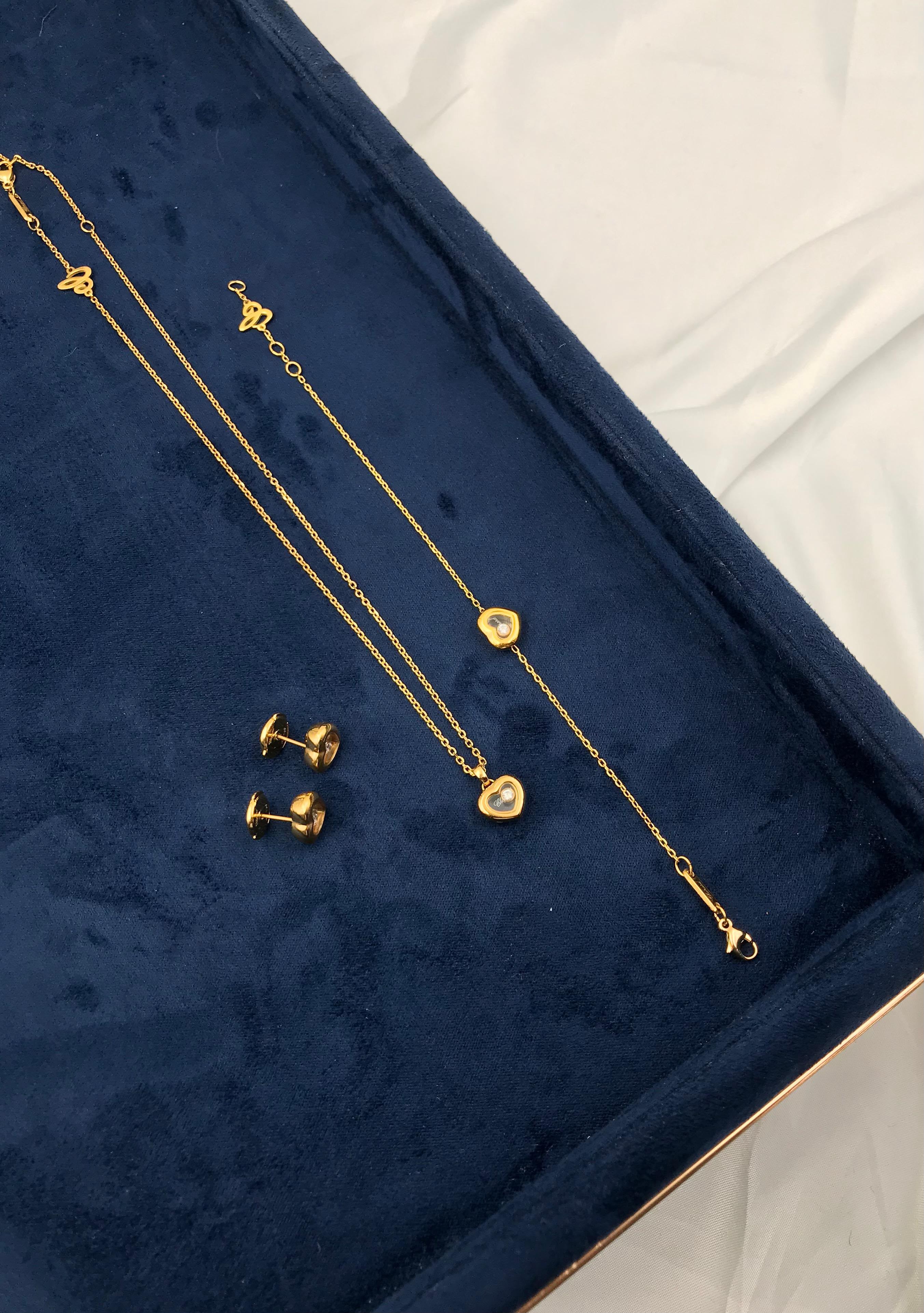 Buy Chopard Gold Happy Diamonds set