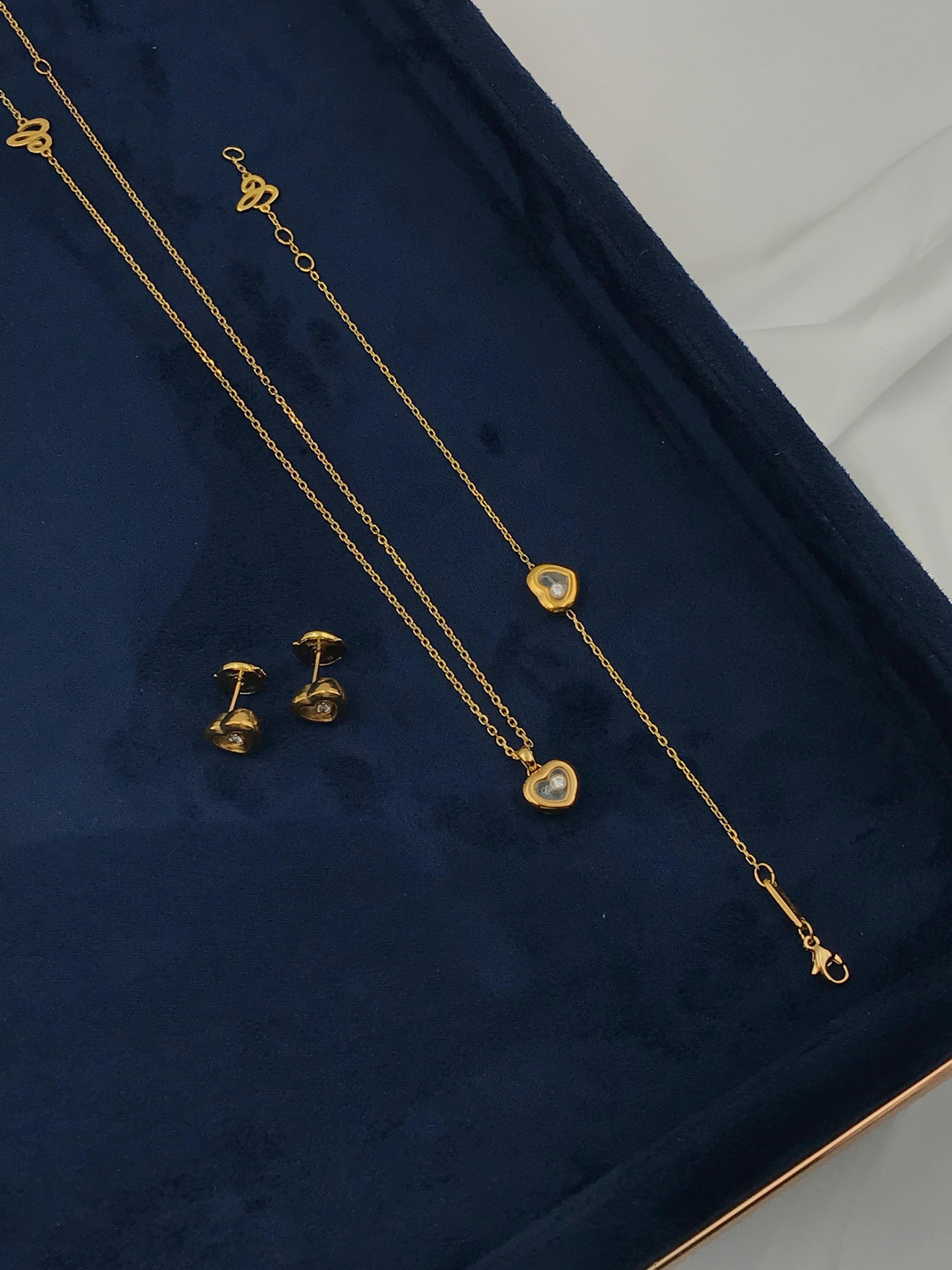 Buy Chopard Gold Happy Diamonds set