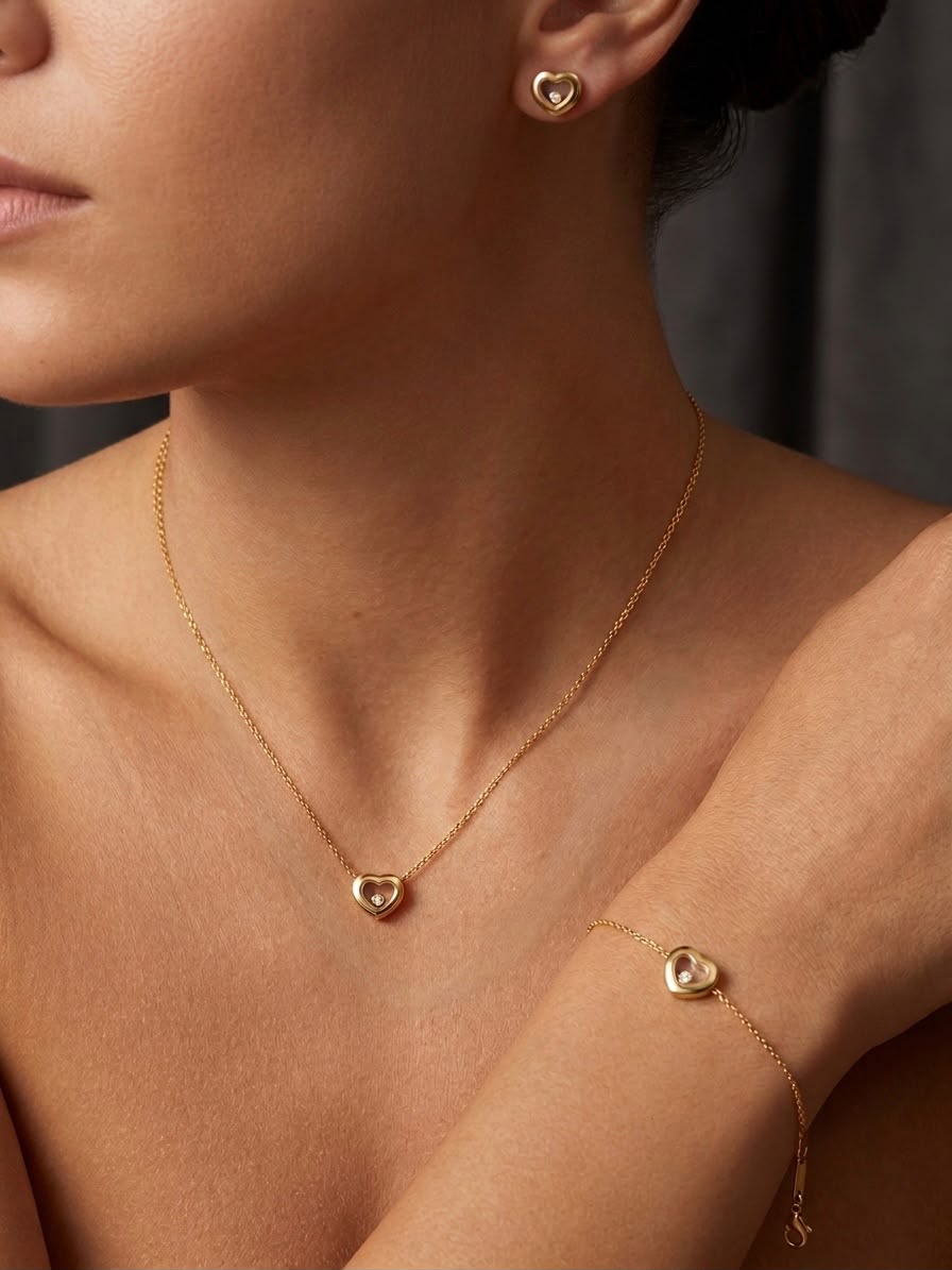 Buy Chopard Gold Happy Diamonds set