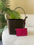 LV All In GM — Monogram Canvas with Croc Pouch